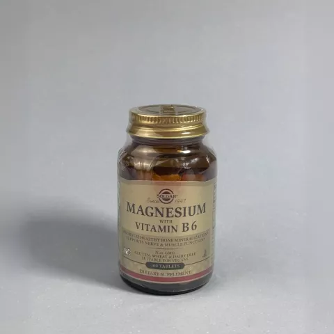 Magnesium with vitamin B6