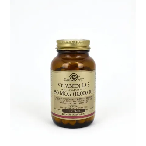 Solgar Vitamin D3 250 MCG (10,000 IU)