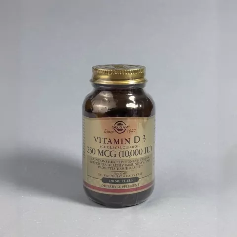Vitamin D3 250 MCG (10,000 IU)